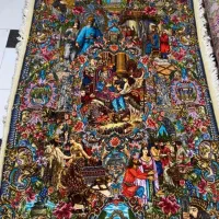 فروشگاه فرش و تابلو فرش دستباف وحدت|فرش|تبریز, |دیوار