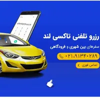 تاکسی بین شهری رزرو فوری و ارزان تاکسی لند|خدمات حمل و نقل|تهران, فرودگاه مهرآباد|دیوار