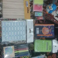 لوازم تحریری مداد و خودکار پک کامل نو و سالم