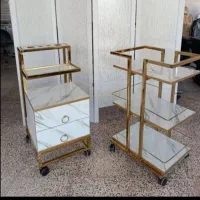 آینه دیواری صندلی ترولی کنسول آرایشگاهی|آرایشگاه و سالنهای زیبایی|ارومیه, |دیوار