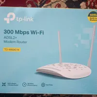 مودم adsl دو آنتن تی پی لینک همراه با گارانتی