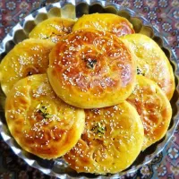 فطیر مغزدار،نان شیرمال،اگردک محلی