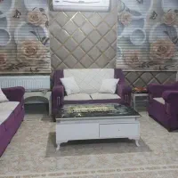 مبل راحتی هفت نفره با یک جلو مبلی|مبلمان خانگی و میز عسلی|الشتر, |دیوار