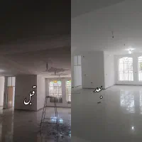 نقاشی ساختمان، کناف و درب و پنجره|خدمات پیشه و مهارت|مرودشت, فاز اول شهرک فرهنگیان|دیوار