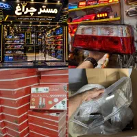 چراغ لنز مدرن خودرو ماشین هدلایت طلق لامپ هالوژن