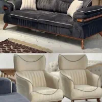 ست مبل ب همرا میز نهار خوری در رنگبندی|مبلمان خانگی و میز عسلی|آران و بیدگل, |دیوار