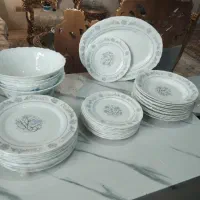 تعداد ی بشقاب آرکوپال ۱۲ نفره لومینارک فرانسه اصل|ظروف سرو و پذیرایی|تهران, شهرک ولیعصر جنوبی|دیوار