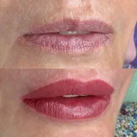 خط لب و رژلب دائم فقط۵۰۰ت برای ۱۰نفردر بجنورد