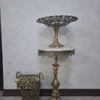 ست کامل و میز برنجی