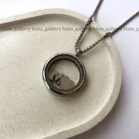 گردنبند لاکت شیشه ای یار نقره ای طلایی گالری هیما|بدلیجات|قم, کیوانفر|دیوار
