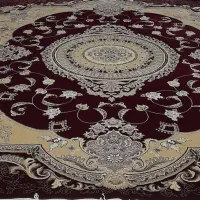 فرش ماشینی قرمز