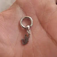 گوشواره تمام استیل ضد حساسیت عقربی