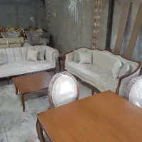 مبل ۳گل فرانسوی|مبلمان خانگی و میز عسلی|چهاردانگه (تهران), |دیوار