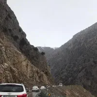 زمین بر جاده هراز