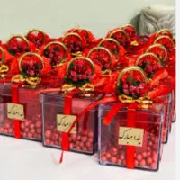 گیفت کارت عروسی باکس و دسته گل