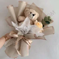 دسته گل عروسک