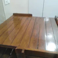 میزنهارخوری چوبی|میز و صندلی غذاخوری|اهواز, سلطانمنش|دیوار