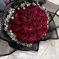 گل روبانی|گل مصنوعی|مسجد سلیمان, |دیوار