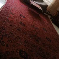 فرش لاکی سرمه ای  در حد نو