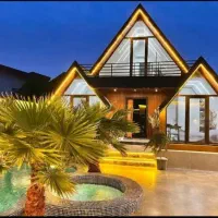 ویلای سویسی استخر چهارفصل شخصی ساز