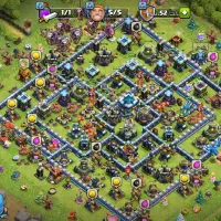 کلش اف کلنز قدیمی طاق با فری فایر حضوری