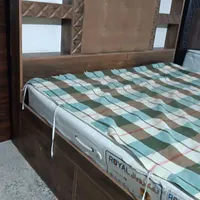 سرویس خواب دو نفره شیک و زیبا|تخت و سرویس خواب|گرگان, |دیوار