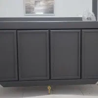 کنسول و اینه و میز tv طوسی مات|بوفه، ویترین، کنسول|تهران, شکوفه (عبدل آباد)|دیوار