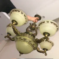 لوستر برنجی