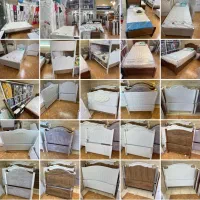 تخت دوطبقه سفید براق|تخت و سرویس خواب|اراک, |دیوار