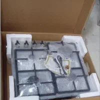 گاز ۴ شعله استیل با ترموکوپل  استاندارد قسطی با چک
