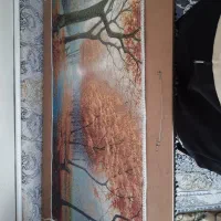 تابلو فرش منظره پاییز کاملا نو مناسب برا کادو|تابلو فرش|تهران, تهرانسر مرکزی|دیوار