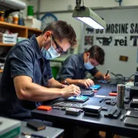تعمیر موبایل را در دارالفنون بیاموزید با گواهینامه