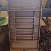 جا قاشقی   و چنگال چوب راش  سایز بزرگ تو‌کابینتی