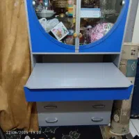 کمد پاتختی باکس چوبی کاملا نو سطل وجا دستمالی|جاکفشی، کمد، دراور|شاهینشهر, شهرک گلدیس|دیوار