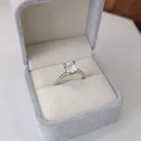 انگشتر تک داش نقره