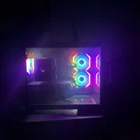 کیس و سیستم آکواریومی حرفهای و گیمینگ gaming|رایانه رومیزی|قم, نیروگاه|دیوار