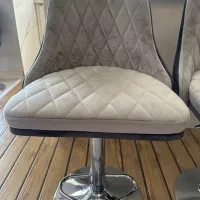 دو عدد صندلی میز اپن