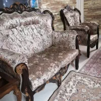 مبل استیل درجه یک وسایل ویلا نوو کنسول آیینه|حراج|آمل, |دیوار