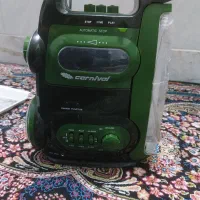 رادیو و ضبط ایستاده چراغ داره شارژی نو نو