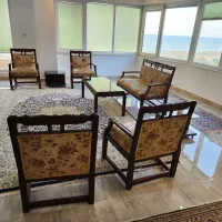 مبل 6 نفره چوب گردو