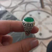 انگشتر عقیق آبدار