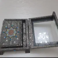 قرآن به همراه جا قرانی و حافظ(سبک جلد سنتی)|کتاب و مجله مذهبی|همدان, |دیوار