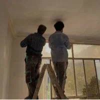 رنگ  خانه و پله فرار وگچ تعمیر|خدمات پیشه و مهارت|اهواز, منبع اب|دیوار