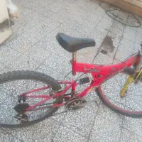 دوچرخه دنده ای کمکدار یک معمولی،۴حلقه لاستیک ۸۰٪۱۵