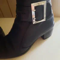 نیم بوت چرم طبیعی اصل