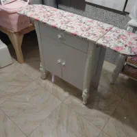 میز اتو و کمد چرخ خیاطی