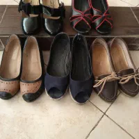 پنج جفت کفش زنانه