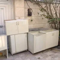 کابینت فلز همراه هود سینک|مصالح و تجهیزات ساختمان|شیراز, پودنک|دیوار