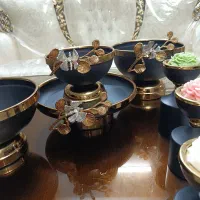سرویس پذیرایی 8 تیکه کاملا نو|ظروف سرو و پذیرایی|کرج, پیشاهنگی|دیوار