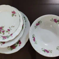 سرویس چینی گل سرخ